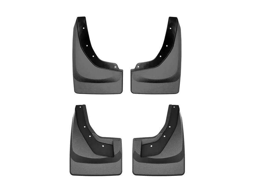Weathertech 110137-120223, MudFlap No-Drill DigitalFit® MudFlap Kit for Ram 1500