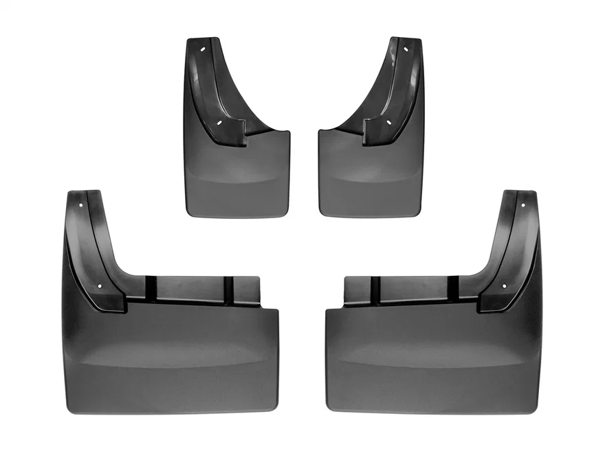 Weathertech 110026-120081, MudFlap No-Drill DigitalFit® MudFlap Kit