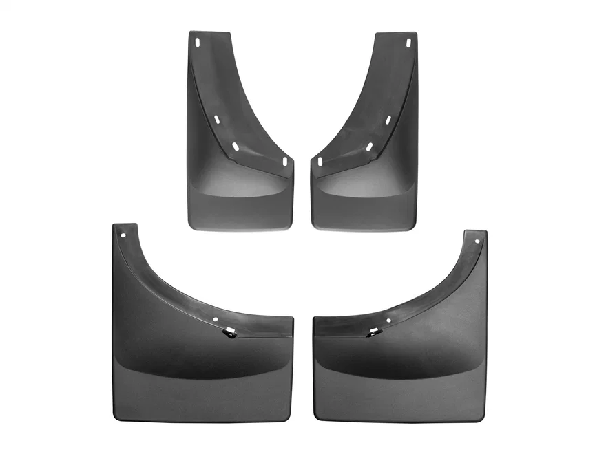 Weathertech 110010-120025, MudFlap No-Drill DigitalFit® MudFlap Kit for Chevrolet Silverado 3500 HD