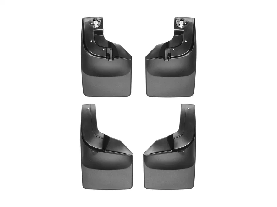 Weathertech 110066-120066, MudFlap No-Drill DigitalFit® MudFlap Kit for Ford