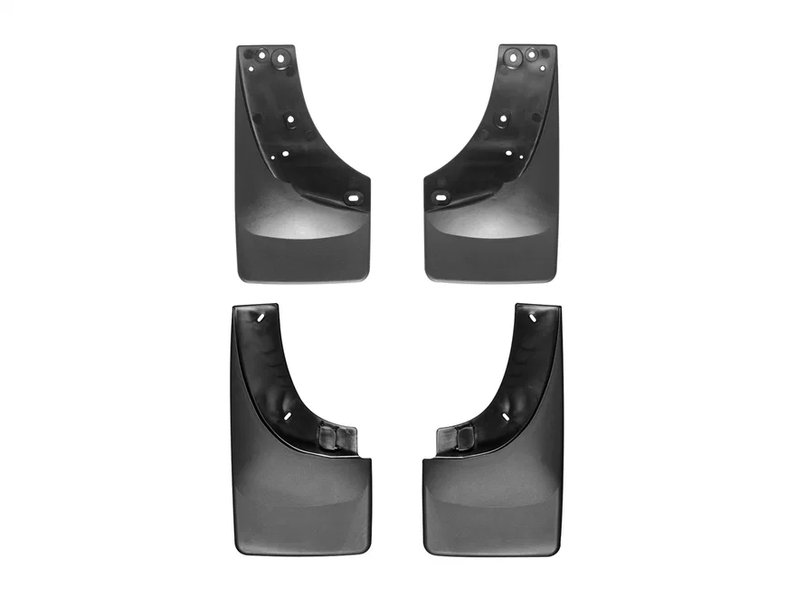 Weathertech 110005-120013, MudFlap No-Drill DigitalFit® MudFlap Kit