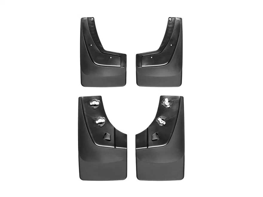 Weathertech 110036-120036, MudFlap No-Drill DigitalFit® MudFlap Kit for GMC