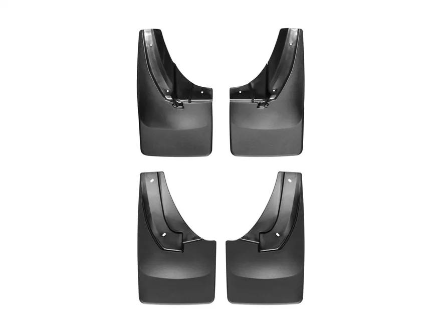 Weathertech 110037-120024, MudFlap No-Drill DigitalFit® MudFlap Kit