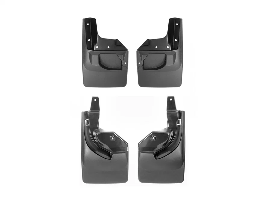 Weathertech 110097-120097, MudFlap No-Drill DigitalFit® MudFlap Kit for Jeep Wrangler