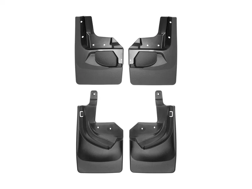 Weathertech 110100-120100, MudFlap No-Drill DigitalFit® MudFlap Kit for Jeep Wrangler