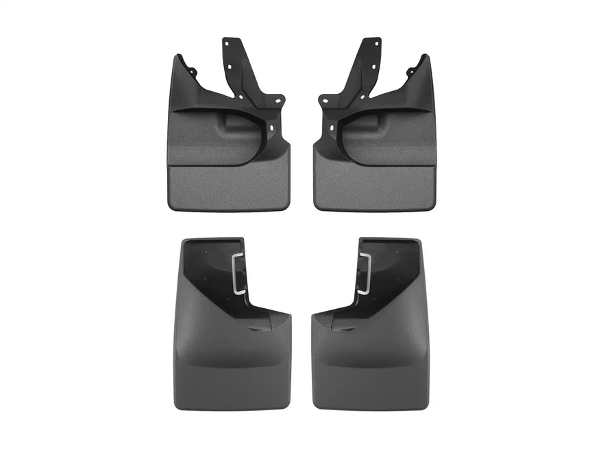 Weathertech 110189-120145, MudFlap No-Drill DigitalFit® MudFlap Kit for Ford Bronco