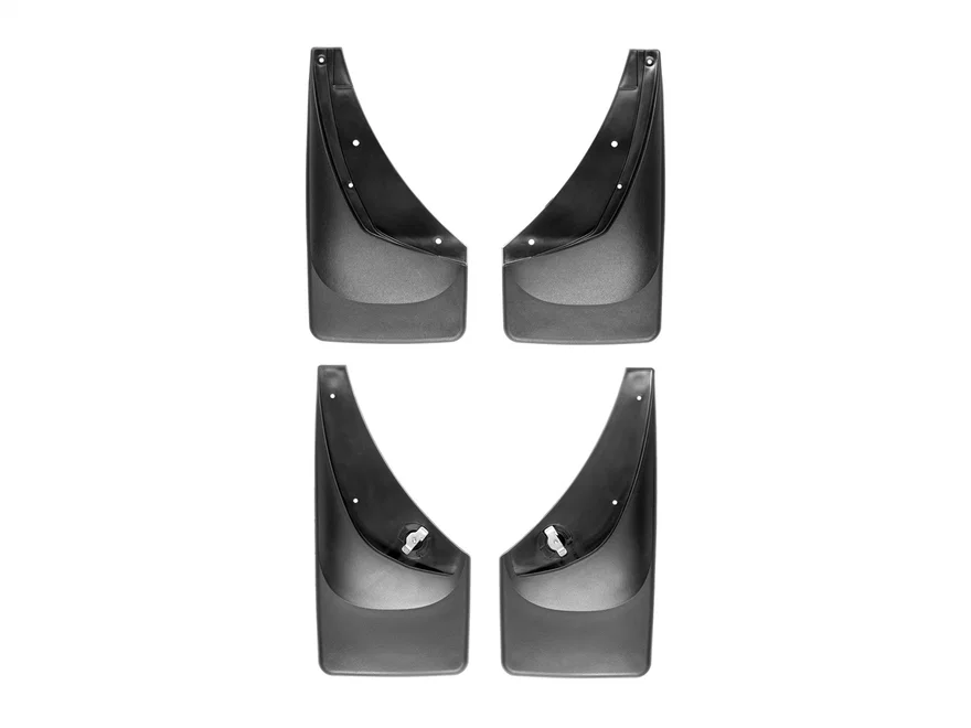 Weathertech 110006-120006, MudFlap No-Drill DigitalFit® MudFlap Kit