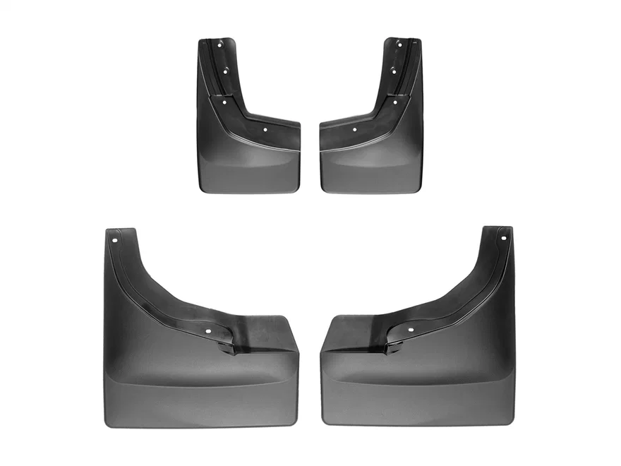 Weathertech 110035-120076, MudFlap No-Drill DigitalFit® MudFlap Kit for Chevrolet Silverado 3500 HD