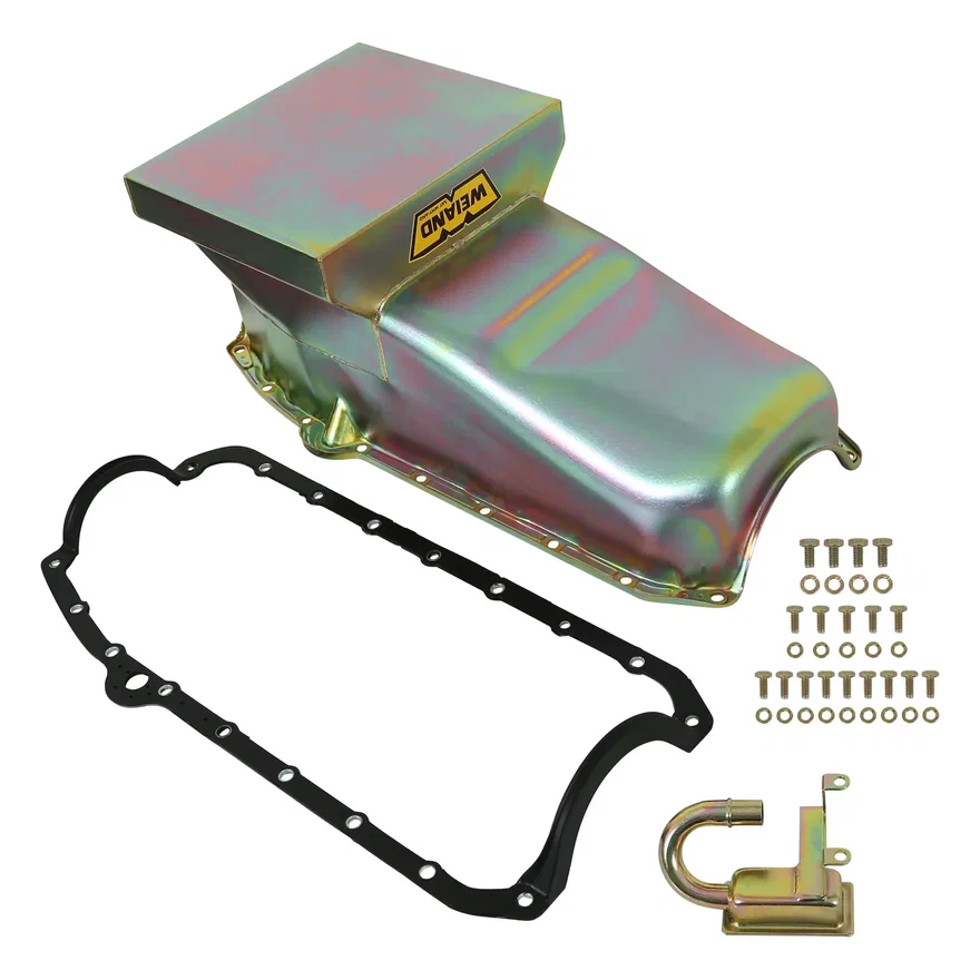 Weiand 5001WND, Oil Pan Kit- Fabricated