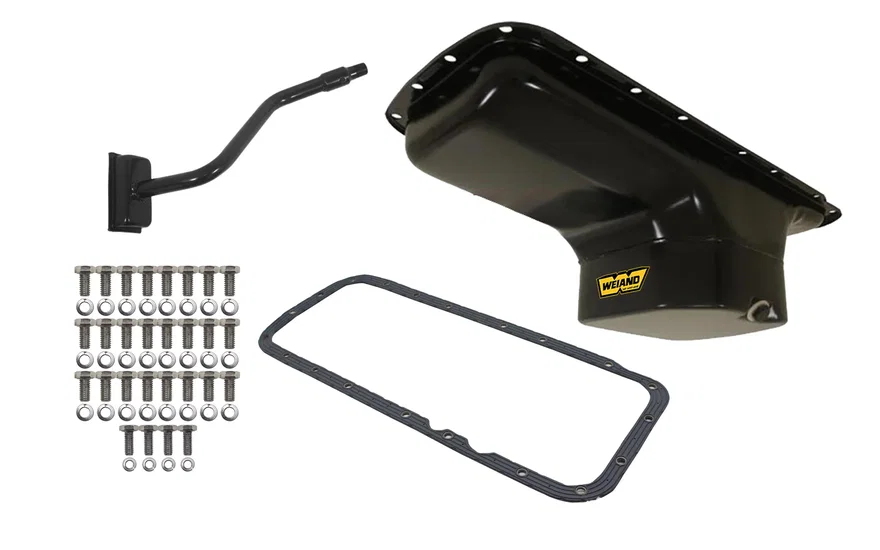 Weiand 5030WND, Oil Pan Kit- Fabricated