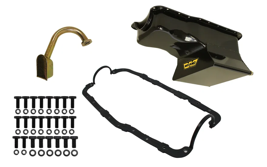Weiand 5036WND, Oil Pan Kit- Fabricated