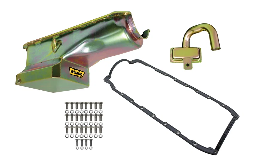 Weiand 5033WND, Oil Pan Kit- Fabricated