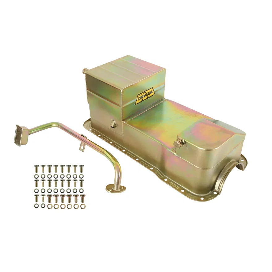 Weiand 5039WND, Oil Pan Kit- Fabricated