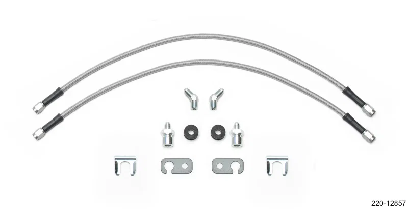 Wilwood 220-12857, Flexline Kit Front Subaru 99-05
