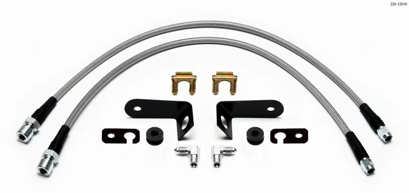 Wilwood 220-12016, Flexline Kit Honda CRZ 2011-up Front