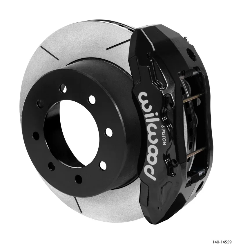 Wilwood 140-14559, TX6R Rear Kit 15.50in Rotor Black w/ Lines 13-17 Ford F250/F350 4WD