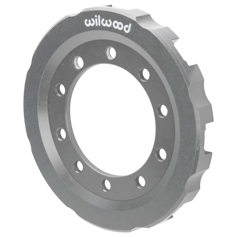 Wilwood 300-16922, adapter rotor xd 55 lug drive 7.18 snap ring 8 lug zero offset