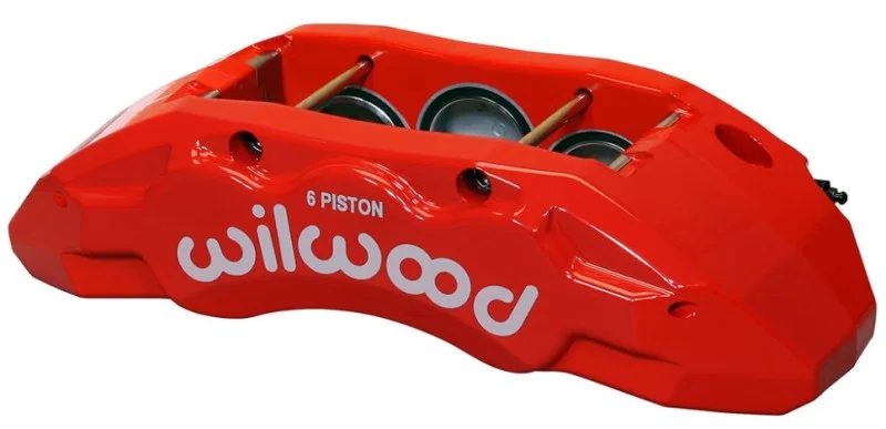 Wilwood 120-13813-RD, Caliper-TX6R- R/H - Red 2.00/1.88/1.88in Pistons 1.50in Disc