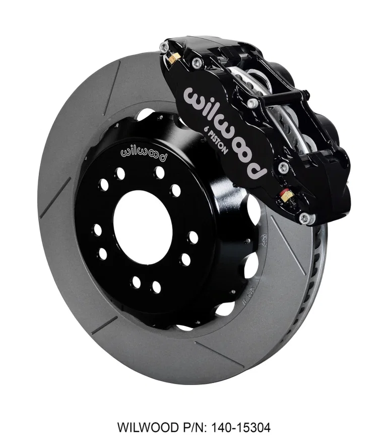 Wilwood 140-15304, Narrow Superlite 6R Front Hat Kit 14.00 63-87 C10 w/ Wilwood Pro Spindles