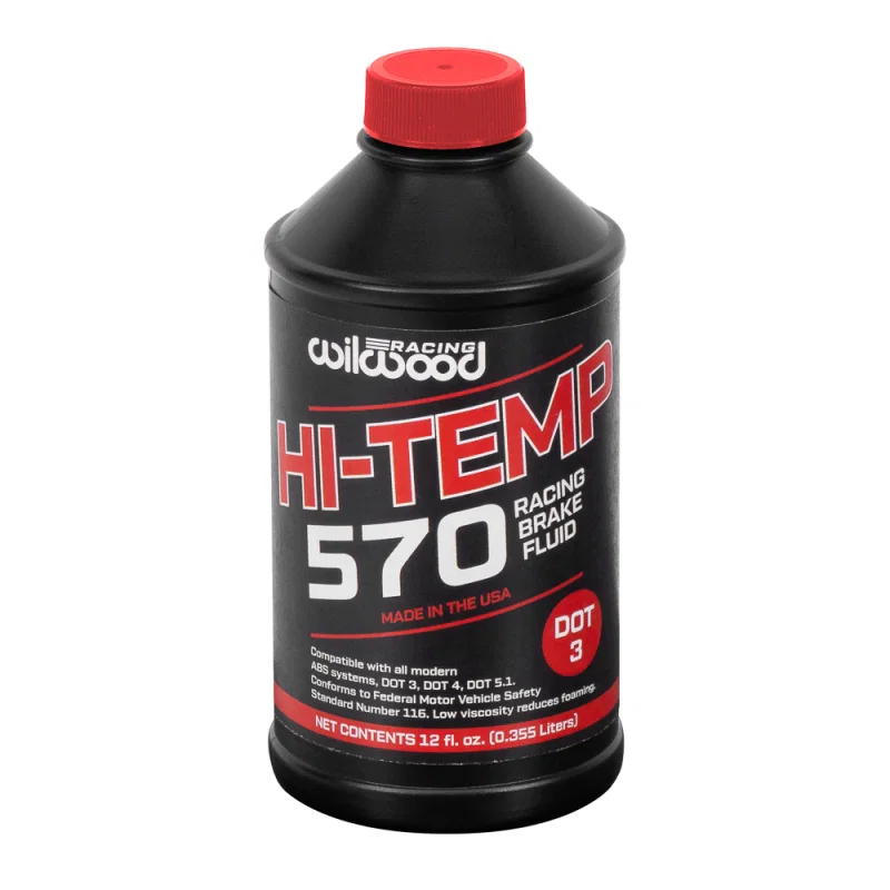 Wilwood 290-0633, 570 Brake Fluid - 24-12 oz Bottles