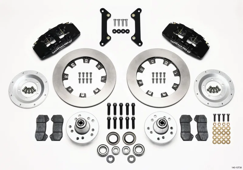 Wilwood 140-10738, Dynapro 6 Front Hub Kit 12.19in 70-78 Camaro