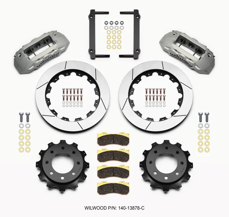 Wilwood 140-13878-C, TX6R Rear Kit 16.00in Clear Ano 1999-2010 GM H2 / 2500 4.63 Cntr