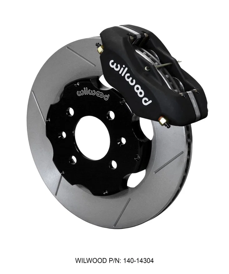 Wilwood 140-14304, Forged Dynalite ST Front Hat Kit 11.00in GT Rotor Road Race Integra/Civic w/Fac.240mm Rtr for Honda