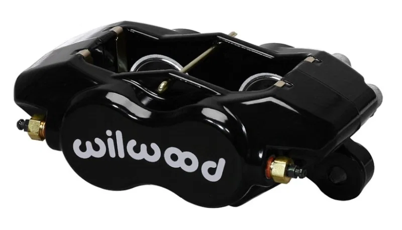 Wilwood 120-14932-BK, Caliper-Forged Dynalite-Black 1.12in Pistons .81in Disc