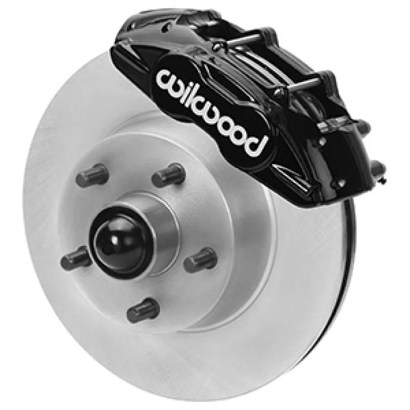 Wilwood 140-16801, 65-67 Ford Mustang D11 11.29 in. Vtd. Brake Kit w/ Flex Lines