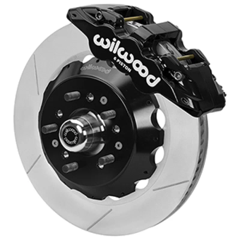 Wilwood 140-17149, Forged 6 Piston Superlite Caliper, GT 72 Vane Vented Spec37 Slotted Rotor - 14.00x1.25