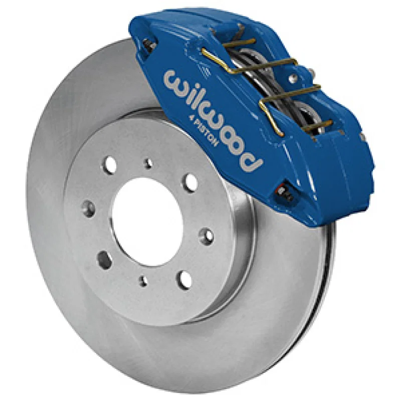 Wilwood 140-12996-CB, DPHA Front Caliper & Rotor Kit Honda / Acura w/ 262mm OE Rotor - Competition Blue