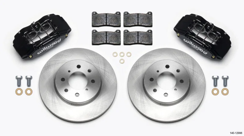 Wilwood 140-12996, DPHA Front Caliper & Rotor Kit Honda / Acura w/ 262mm OE Rotor