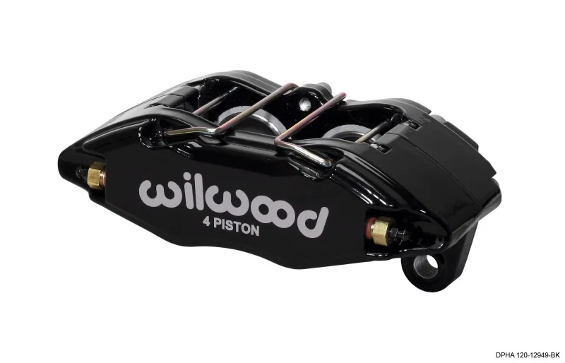 Wilwood 120-12949-BK, Caliper-Dynapro Honda/Acura - Black Powder 1.62in Pistons .83in Disc