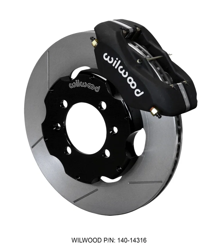 Wilwood 140-14316, Forged Dynalite ST Front Hat Kit 11.00in GT Rotor Road Race 95-05 Miata