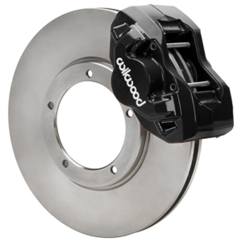 Wilwood 140-17653, 75-83 Porsche 911 D45 11.10in. Front Brake Kit w/ Flex Lines - Black for Chevrolet