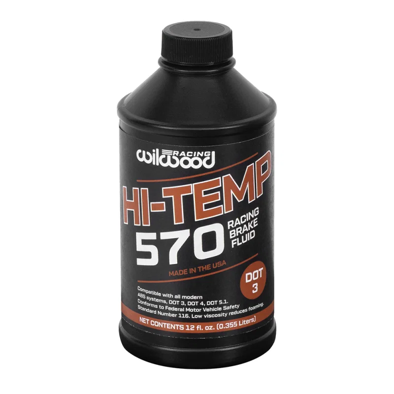 Wilwood 290-0632, 570 Brake Fluid - 12 oz Bottle (ea)