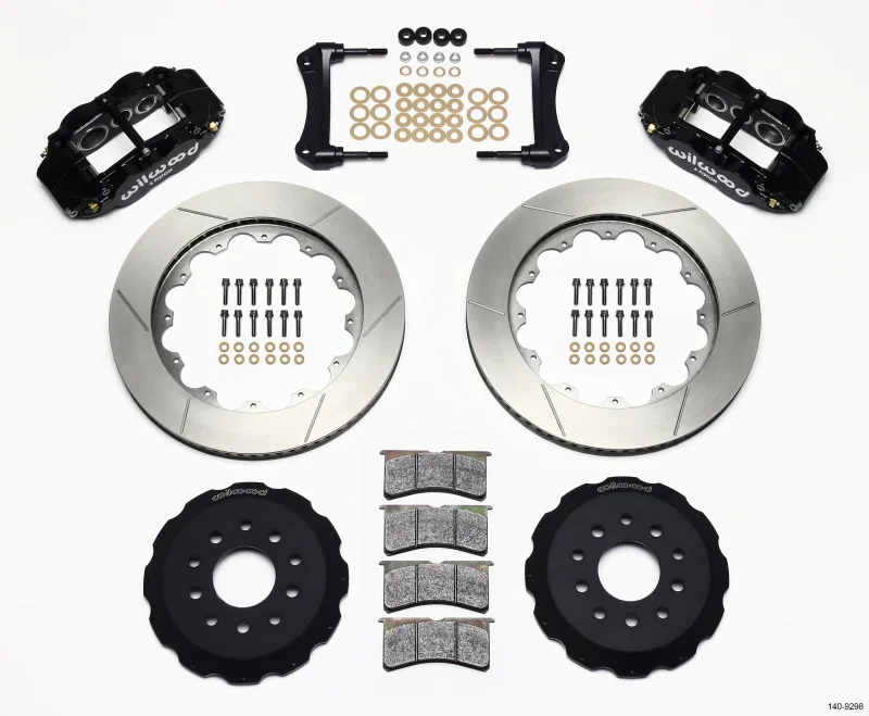 Wilwood 140-9298, Narrow Superlite 6R Front Hat Kit 14.00in 88-93 Corvette C4