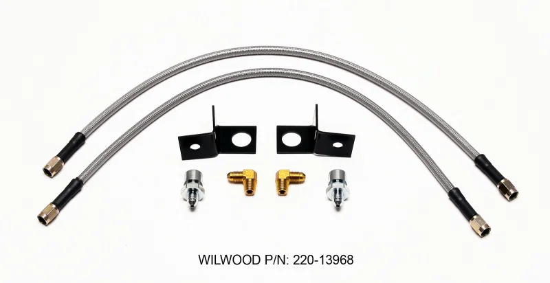 Wilwood 220-13968, Flexline Kit Rear 07-Up Jeep JK