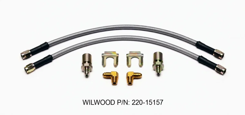 Wilwood 220-15157, Flexline Kit Front MG-TD 50-53