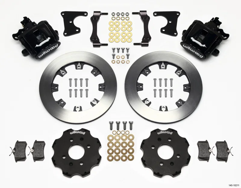 Wilwood 140-10211, Combination Parking Brake Rear Kit 12.19in Civic / Integra Drum 2.71 Hub Offset for Honda