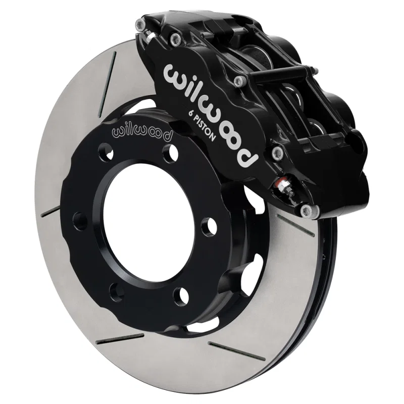Wilwood 140-18154, 71-91 Chevy Blazer Forged Dynalite Front Brake Kit w/ 12.19in Slotted Rotor - Black