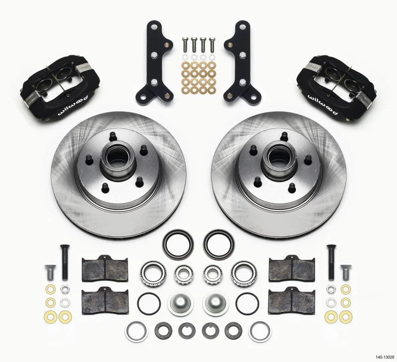 Wilwood 140-13028, Forged Dynalite Front Kit 11.88in 1 PC Rotor&Hub Buick Rivera 1964-65