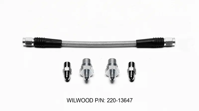 Wilwood 220-13647, Flexline Kit Rear 07-11 BMW 3 Series