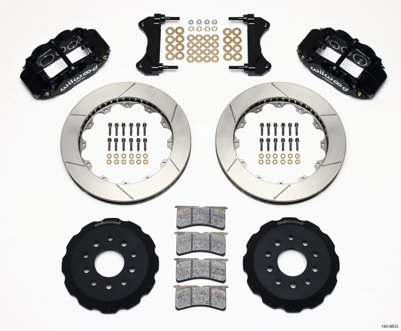 Wilwood 140-9833, Narrow Superlite 6R Front Hat Kit 13.06in 98-02 Camaro/Firebird