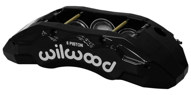 Wilwood 120-13814-BK, Caliper-TX6R- L/H - Black 2.00/1.88/1.88in Pistons 1.50in Disc