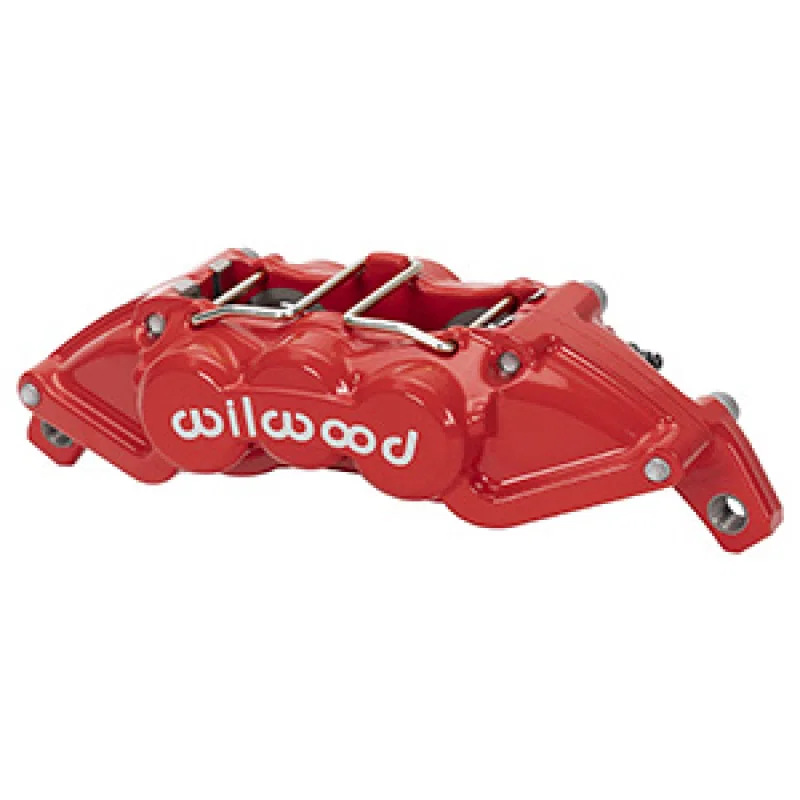 Wilwood 120-16571-RD, Universal UTV4 Caliper 1.12/1.12in Pistons 25in Rotor - Red for BMW