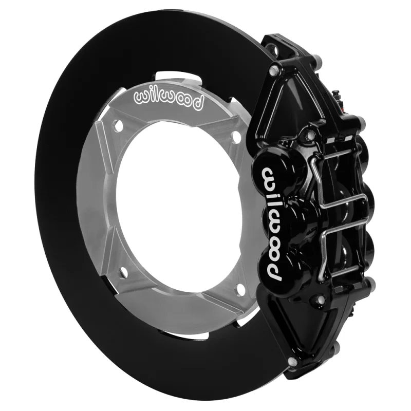 Wilwood 140-17280, 2020+ Polaris RZR Pro UTV6 Rear Kit 11.25in - Black Calipers/Blank Rotors for Ford Bronco