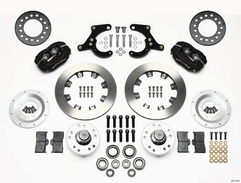 Wilwood 140-11010, Forged Dynalite Front Kit 11.75in 55-57 Chevy