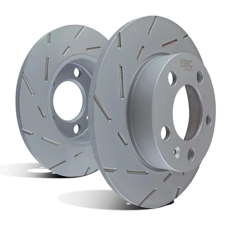 EBC USR7140, 89-93 Nissan 240SX 2.4 (ABS) USR Slotted Rear Rotors