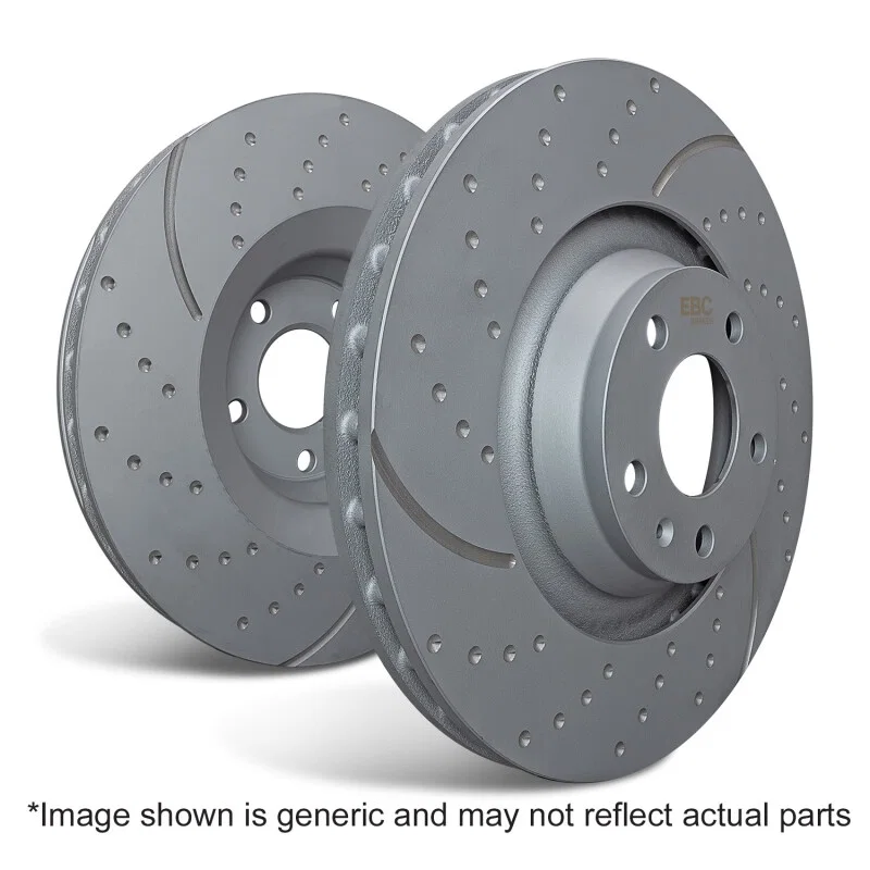 EBC GD7751, 2018+ Chevrolet Traverse 2.0L Turbo GD Sport Front Rotors